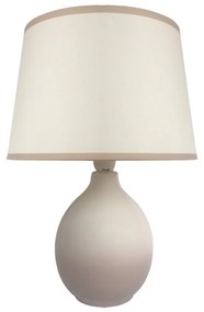 PROXIMA.store - Dizajnová stolná lampa ROMA FARBA: sivá