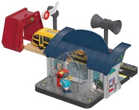 lupilu®  Drevená železničná súprava (vlaková stanica)  (100395067)