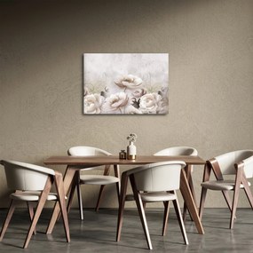 Obraz - Ružové kríky (70x50 cm)