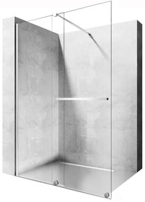Rea Cortis stena sprchového kúta walk -in 120 cm chróm lesklý/sklo priehľadné REA-K7211