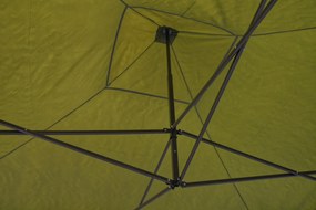 CATTARA Párty stan s nožnicovou konštrukciou 3x3 m, zelený, WATERPROOF