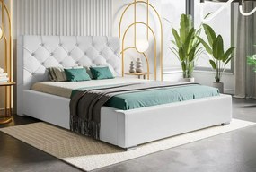 Čalúnená manželská posteľ CRYSTAL 200 x 200
