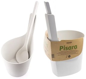 Saunový set RENTO PISARA biely, dizajnový saunový set