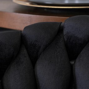 PROXIMA.store - Čalúnená jedálenska stolička ELENA FARBA: modrá