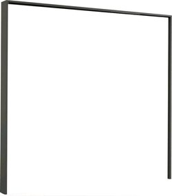 Paspartový rám k šatníkovej skrini Coventry, 228 cm, antracitová oceľ