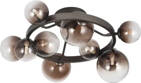 Brilagi - LED prisadený luster MILLA 10xG9/3W/230V hnedá/dymová hnedá