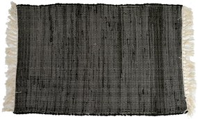 Koberec RENSKE 60x90 cm, čierny/žíhaný