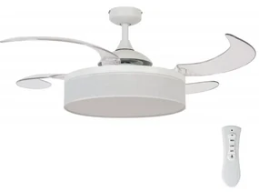 Fanaway 511030 - LED Stropný ventilátor FRASER 3xE27/20W/230V biela + DO FAN00221