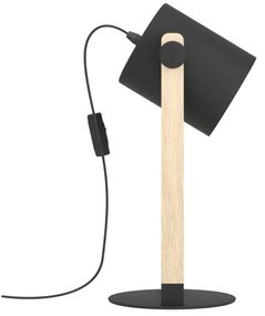 Eglo 43519 - Stolová lampa HORNWOOD 1xE27/28W/230V