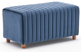 Stolička Mabel Pouf Blue