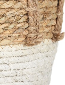 Tutumi Tutumi, sada prírodných košov Boho 2ks YT21B-34, biela-hnedá, HOM-02809