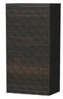 Kúpeľňová skrinka nízka SAT Cube Way 32,5x63x20 cm hnedá mat CUBE3DH321DLHP, 1 ks