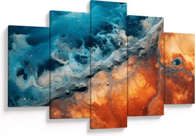 Obraz - Voda a oheň (150x105 cm)