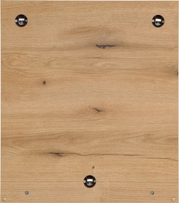 Comad Závesné zrkadlo bez osvetlenia Nova Oak 50x57 cm