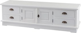 RTV skrinka Brighton 160 x 40 x 50 cm white
