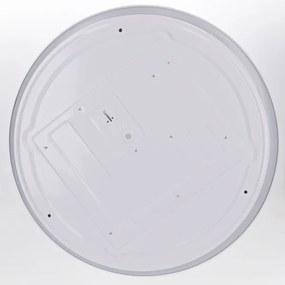 Brilagi - LED stmievateľné stropné svietidlo WALDO LED/48W/230V priemer 40 cm biela/strieborná s diaľkovým ovládaním