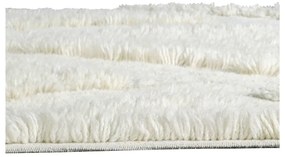 Biely prateľný ručne tkaný vlnený koberec 170x240 cm Enkang Ivory – Lorena Canals
