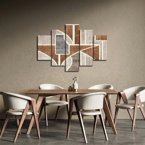 Obraz - Tvary (150x105 cm)