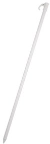 Plážový slnečník nastaviteľný rozbitný UV skladací 150cm žltý