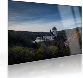 Sklenený obraz Karlštejn (70x50 cm)