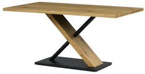 Autronic BONTEC Jedálenský stôl 160x90cm, mdf, dub, AT-3018 OAK Farba: Hnedá