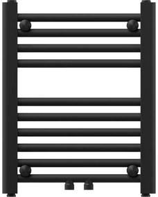 Mexen Mars, vykurovacie teleso 500 x 400 mm, 178 W, čierna, W110-0500-400-00-70