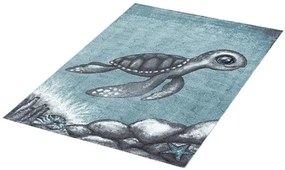 Koberce Breno Kusový koberec BAMBI 860 Blue, modrá, viacfarebná,120 x 170 cm