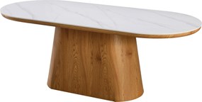 XXXLutz JEDÁLENSKÝ STÔL, biela, 200/110/75 cm Livetastic - Stoly - 002328005301