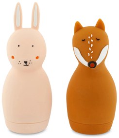 Detská striekacia hračka do vane 2 ks Mrs. Rabbit, Mr. Fox