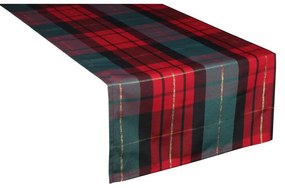 Obrus na stôl Tartan, 40x140 cm