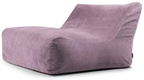 Fialový menčestrový sedací vak Sofa Lounge – SLOWDOWN