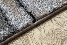 Moderný koberec COZY 8876 Rio, hnedý