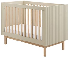 Krémová postieľka 60x120 cm Miloo – Pinio