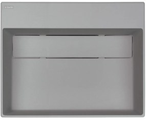 Deante Correo, granitové umývadlo na dosku 500x400x130 mm, šedá, DEA-CQR_SU5M