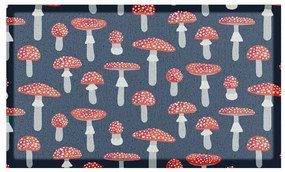 Rohožka 40x70 cm Agaric Mushroom – Artsy Doormats