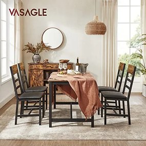 Jedálenské stoličky 2 ks VASAGLE LDC095B01