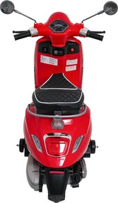 Elektrický skúter Vespa ROMA červený
