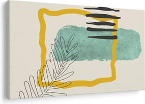 Obraz - Abstraktné listy N⁰2 (90x60 cm)