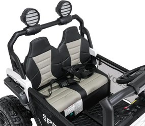 Elektrické autíčko PASSION 4x4 biele