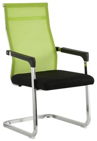 Kondela Zasadacia stolička, zelená/čierna, RIMALA NEW