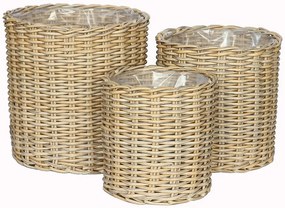 Kvetináč ratan 2472 36x36x36 cm