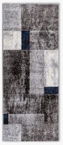 Koberec GEOMETRIA FENIKS sivý 67x160 cm