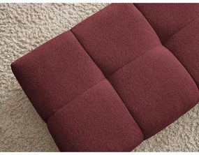 Vínovočervená ženilková podnožka Everest – Bobochic Paris