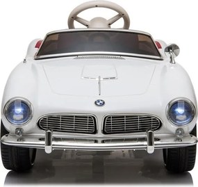 LEAN CARS BMW Retro biele auto na batérie