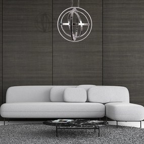 Závesné LED svietidlo Copernicus, 5x LED 260w, 3000k, ch