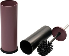 WC kefa Classic Matte, ružová/s chrómovými prvkami