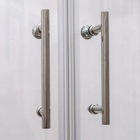 Roltechnik Outlet Štvrťkruhový sprchový kút OBR2 - bez vaničky ROTH-Variant: rozmery: 90x90 cm - (OBR2/90x90 - 4000702), ROTH-Profily: profily: brill…