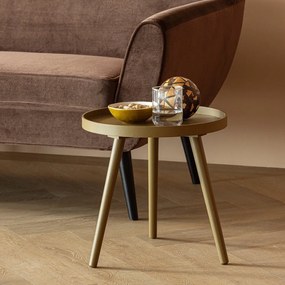 Okrúhly odkladací stolík ø 41 cm Sasha – WOOOD