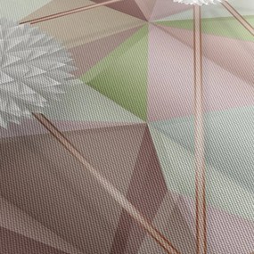 Obraz - 3D Abstrakcia v pastelových farbách (90x60 cm)