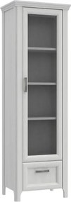 Sconto Vitrína ALEXANDRIA 711 R dub snehobiely